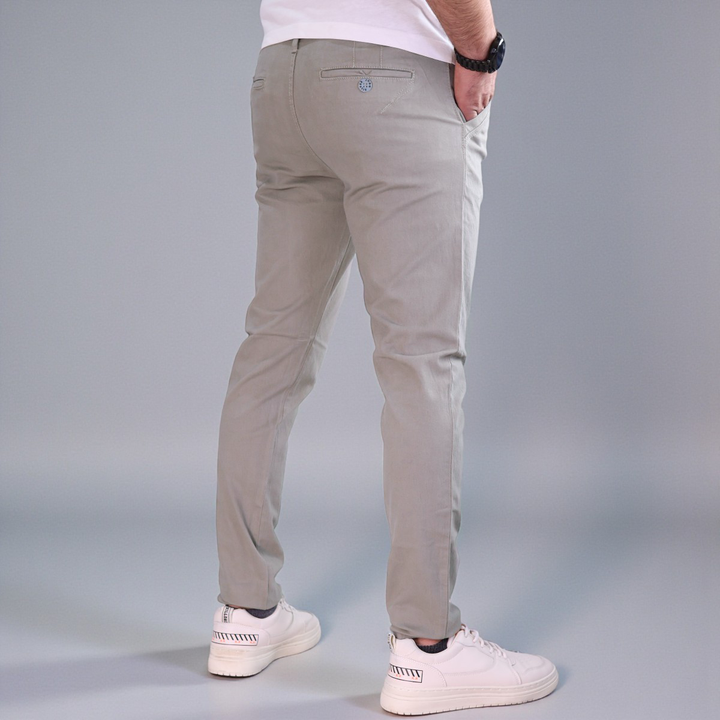 Pantalón Skinny de Gabardina stretch Para Hombre John Silver