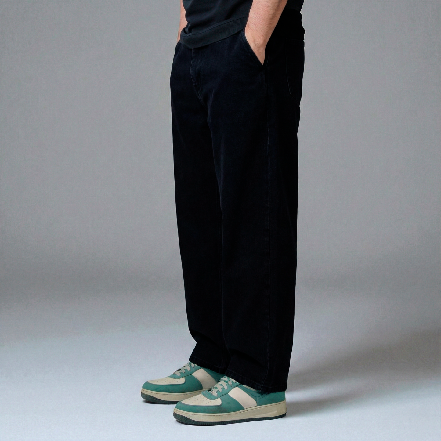 Pantalón De Mezclilla Semibaggy L28 John Silver