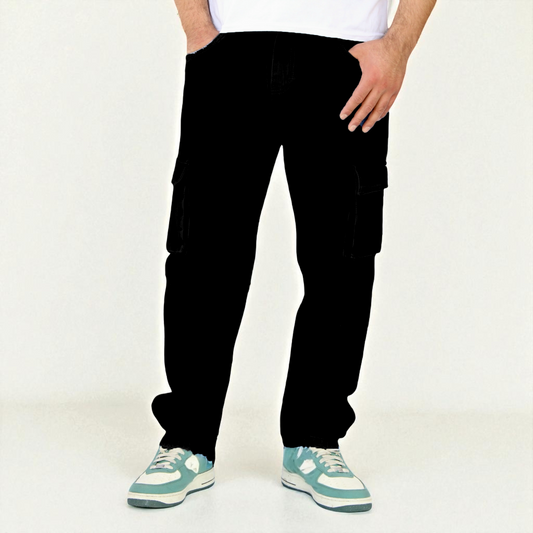 Pantalón Cargo de Mezclilla John Silver