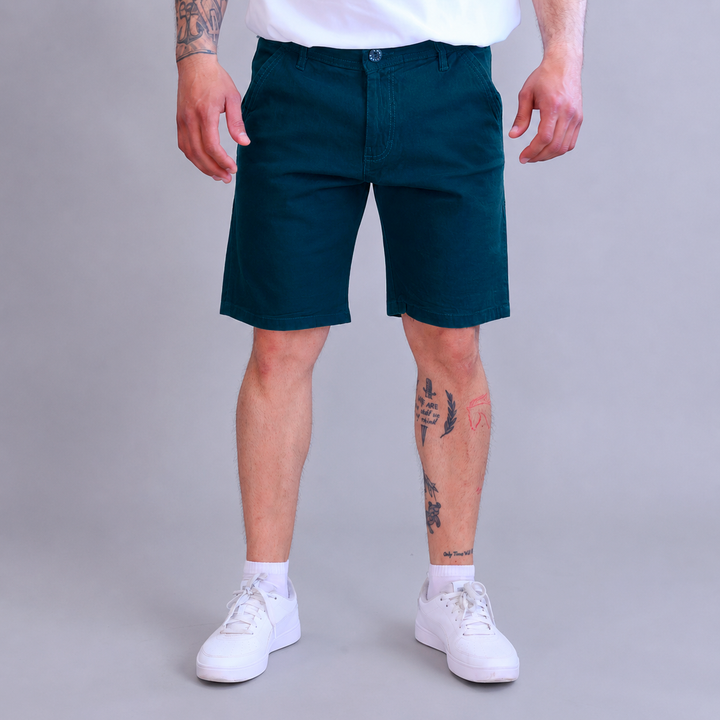 Bermuda Short de Gabardina Stretch John Silver