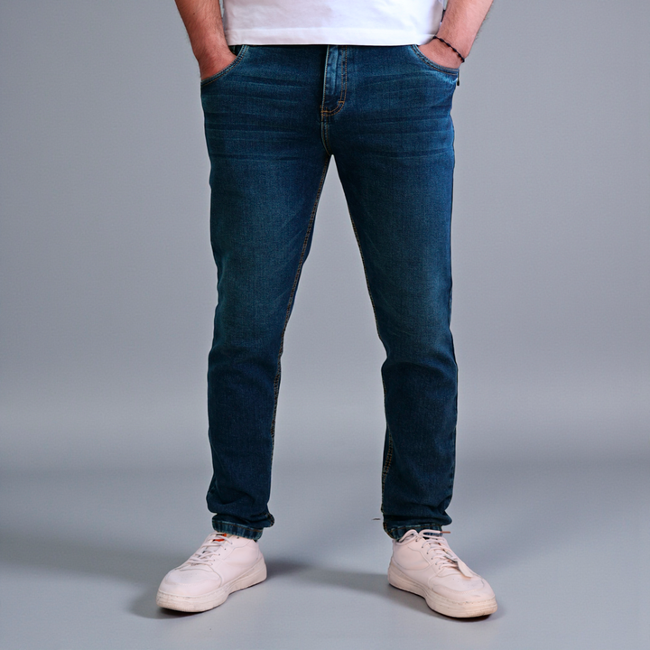 Pantalón Semiskinny de Mezclilla Stretch John Silver