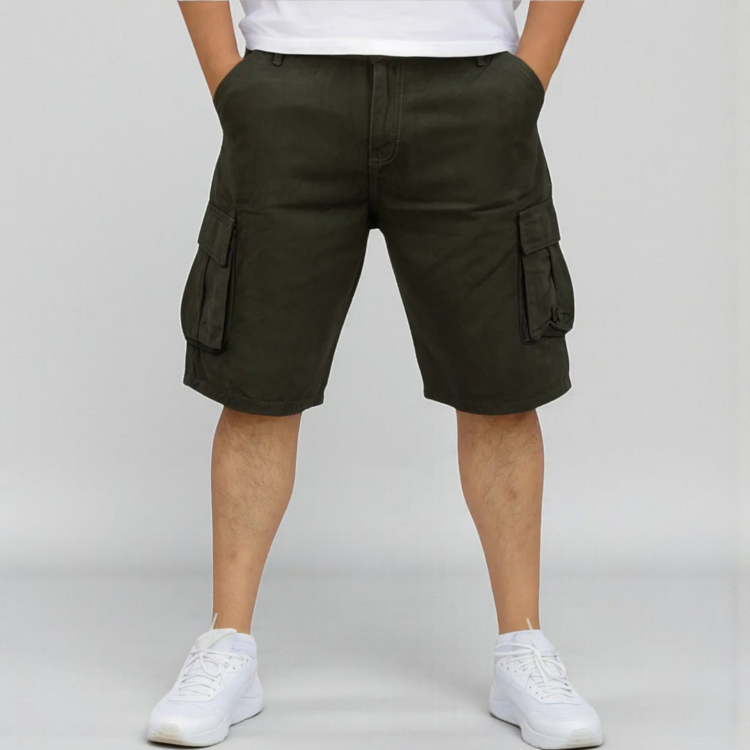 Bermuda Cargo De Gabardina Rígida John Silver