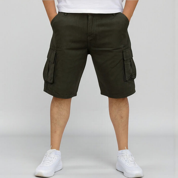 Bermuda Cargo De Gabardina Rígida John Silver