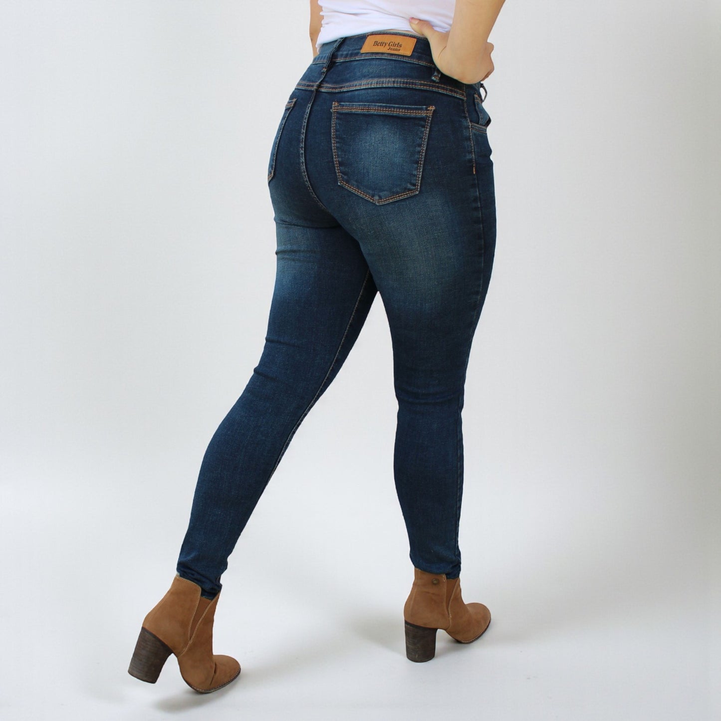 Pantalón Skinny Mezclilla Stretch Dama John Silver